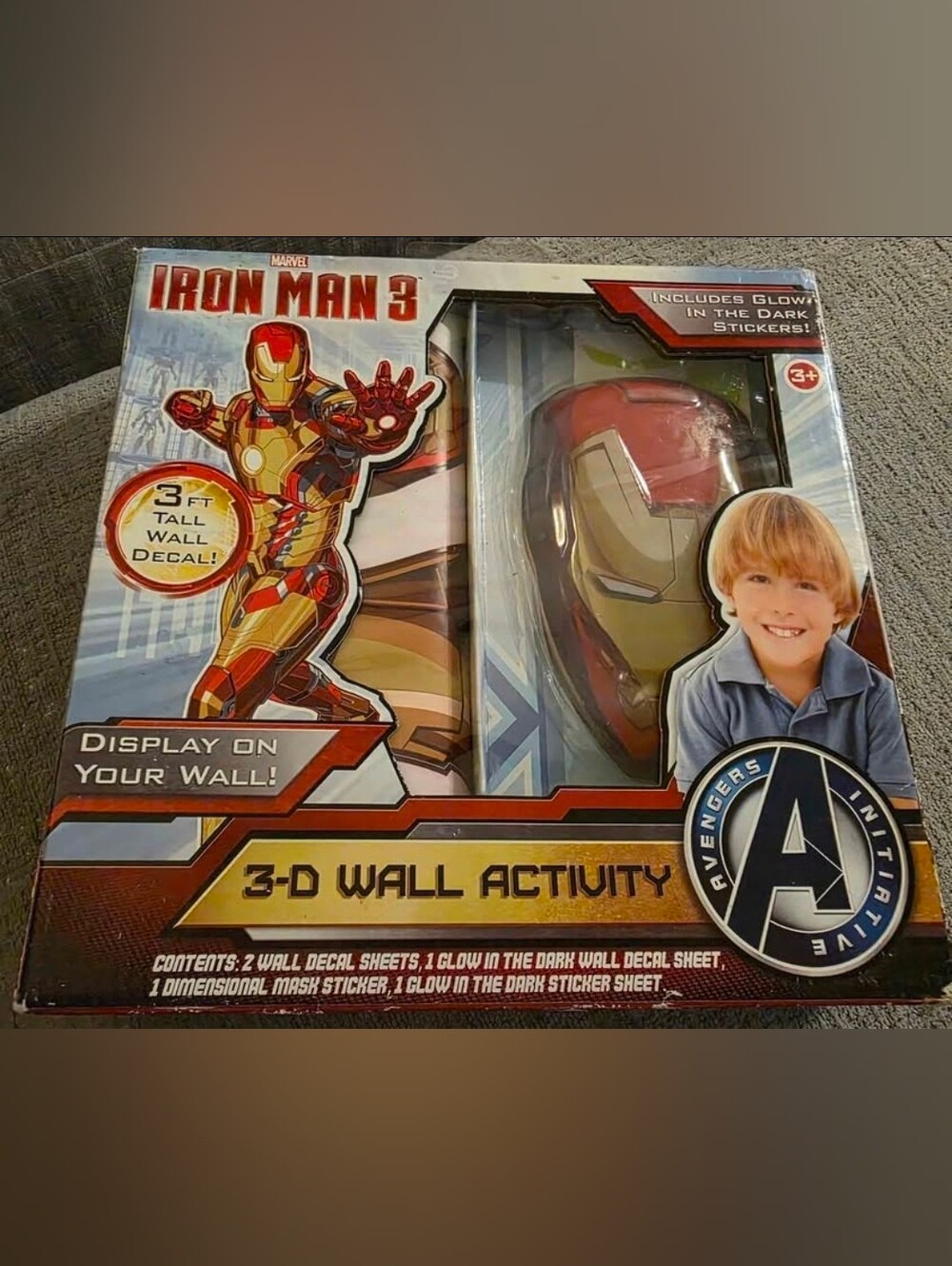 Iron Man Three 3-D Wall Activity
